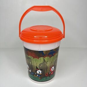 Halloween Popcorn Bucket Whirley Drink Works Disney Parks Orange Lid Costumes